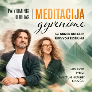 Meditacija gyvenime – retritas 2026